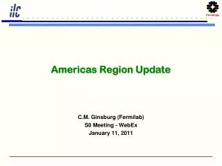 Americas Region Update