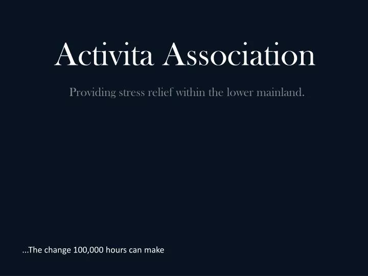 activita association
