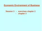 Economic Environment of Business - slide 1