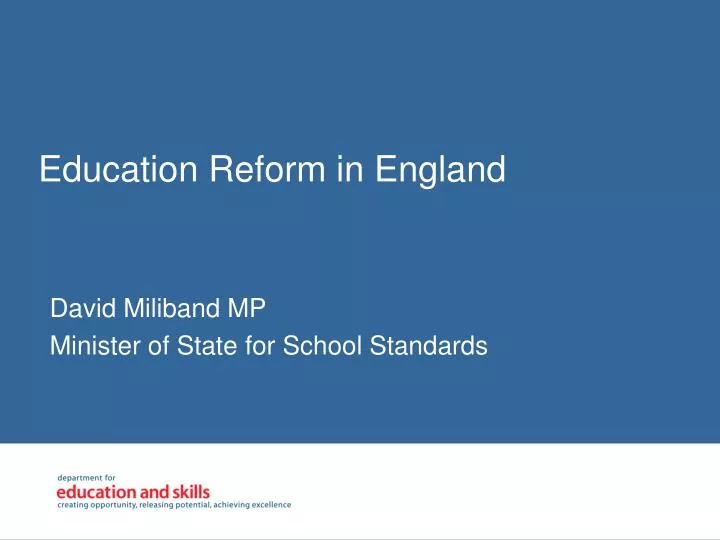 education reform in england