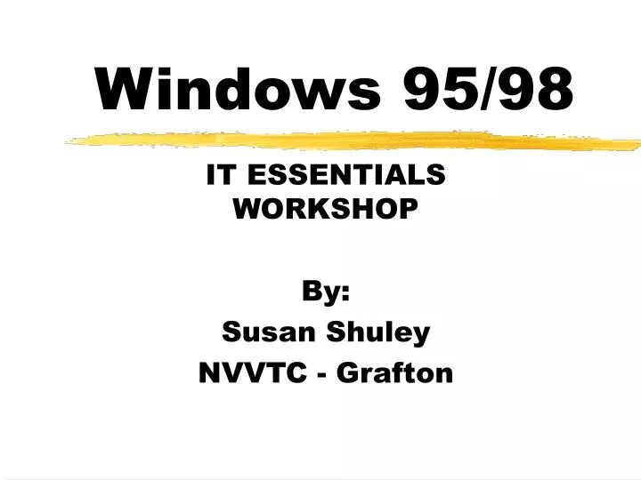 windows 95 98