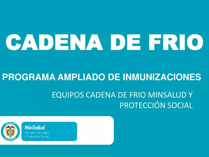 programa ampliado de inmunizaciones