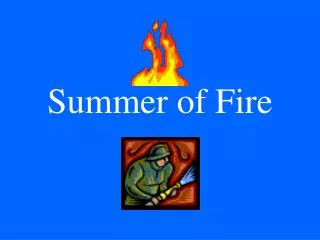 Summer of Fire