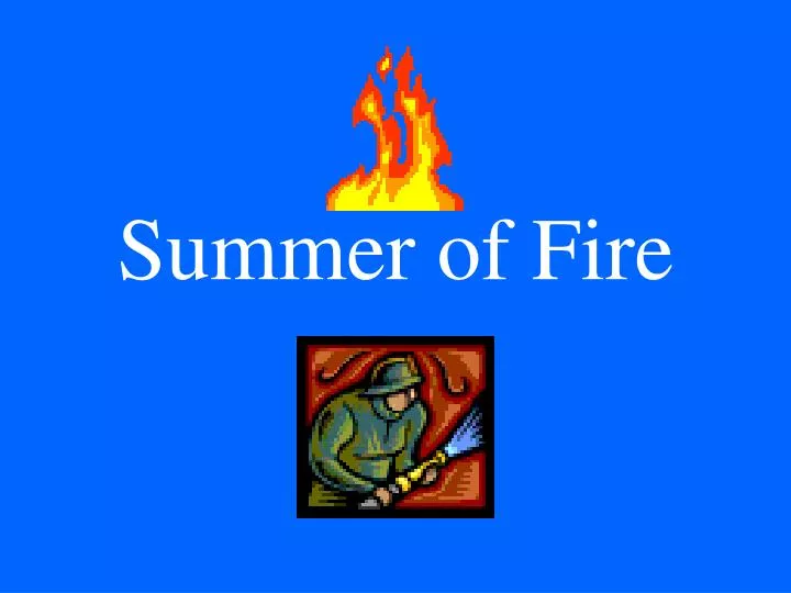 summer of fire