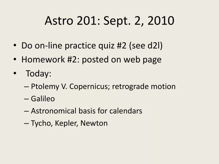 astro 201 sept 2 2010