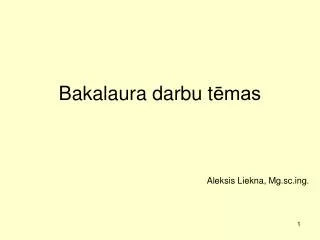 bakalaura darbu t mas