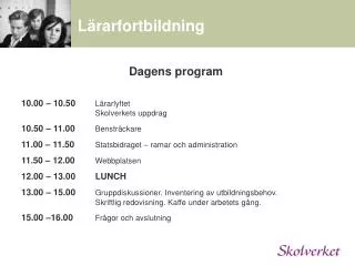 l rarfortbildning