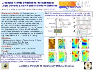 California Institute of Technology MRSEC 0520565