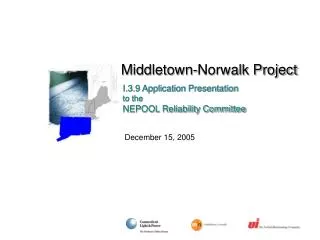 Middletown-Norwalk Project
