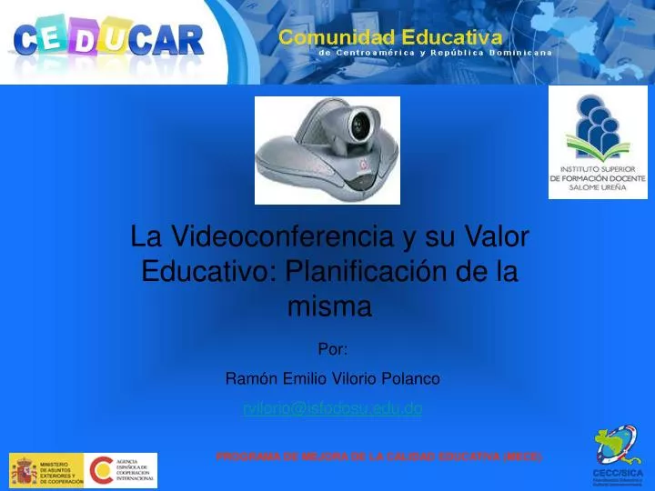 la videoconferencia y su valor educativo planificaci n de la misma