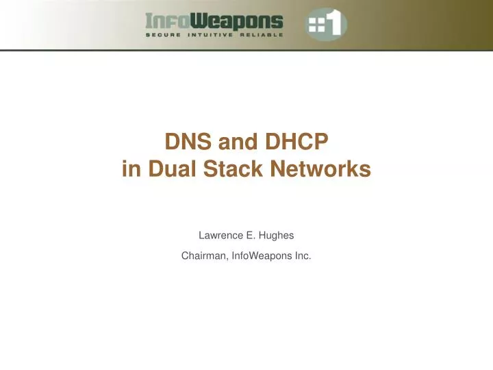 dns and dhcp in dual stack networks