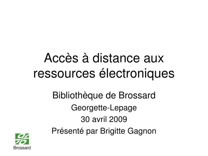 acc s distance aux ressources lectroniques