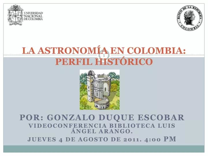 la astronom a en colombia perfil hist rico
