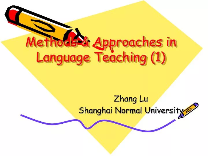 methods approaches in language teaching 1