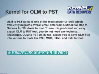 Prefect Utility to Convert OLM to PST File
