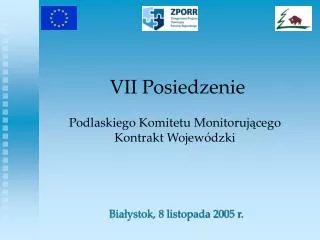 vii posiedzenie