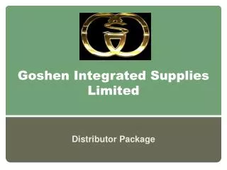 Goshen Integrated Supplies Limited