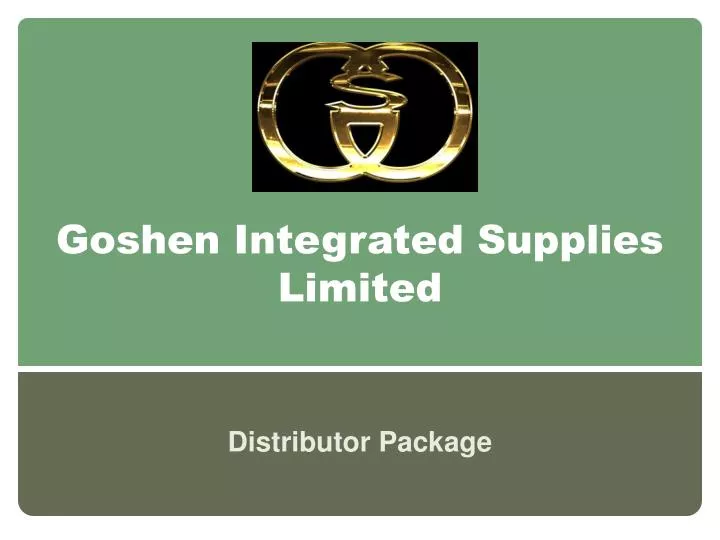goshen integrated supplies limited