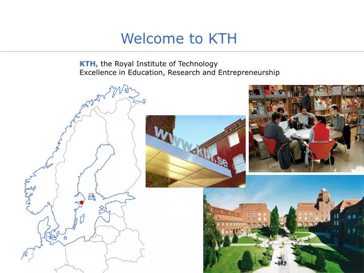 welcome to kth