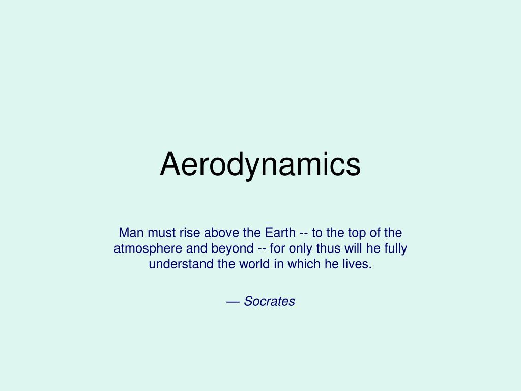 PPT - Aerodynamics PowerPoint Presentation, free download - ID:6433382