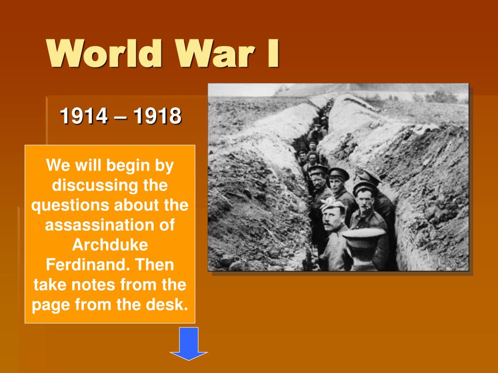 PPT - World War I PowerPoint Presentation, free download - ID:6433473