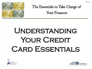 Understanding Your Credit Card Essentials