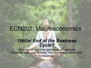 ECN202: Macroeconomics