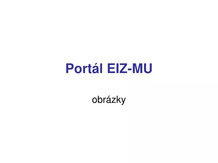 port l eiz mu