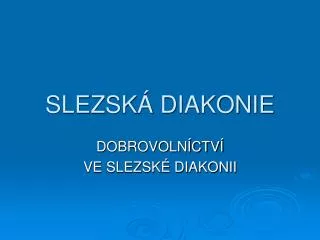 slezsk diakonie