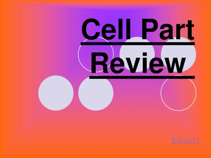 cell part review