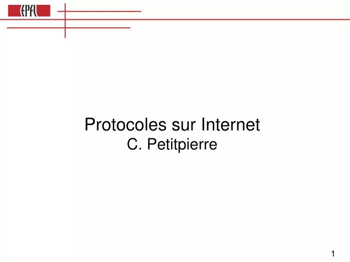 protocoles sur internet c petitpierre