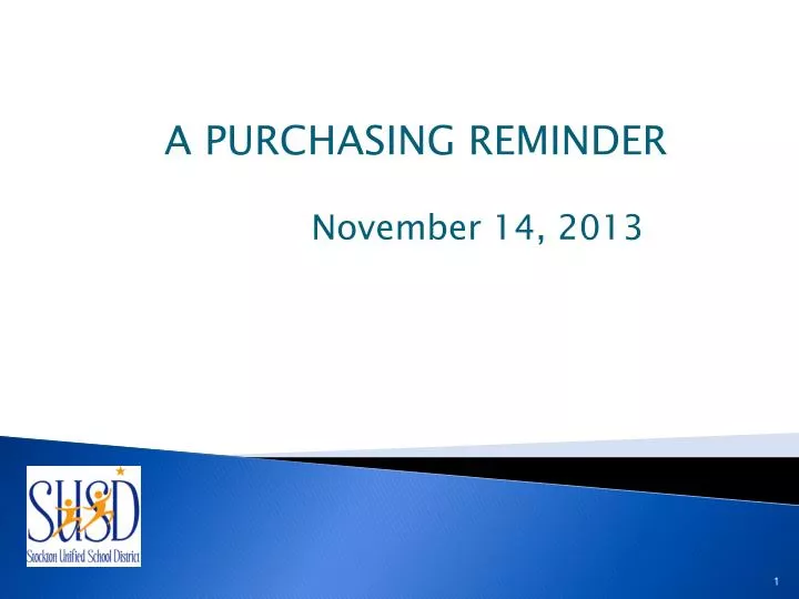 a purchasing reminder november 14 2013