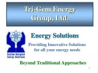 Tri-Gem Energy Group, Ltd .