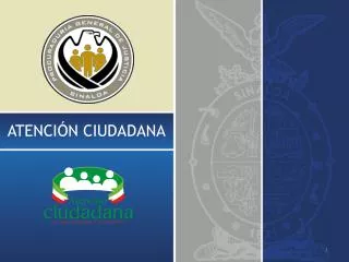 ATENCIÓN CIUDADANA