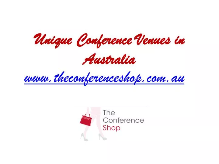unique conference venues in australia