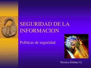 seguridad de la informacion