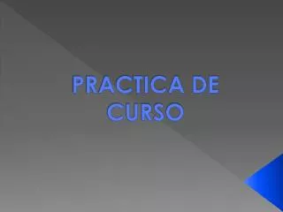 practica de curso