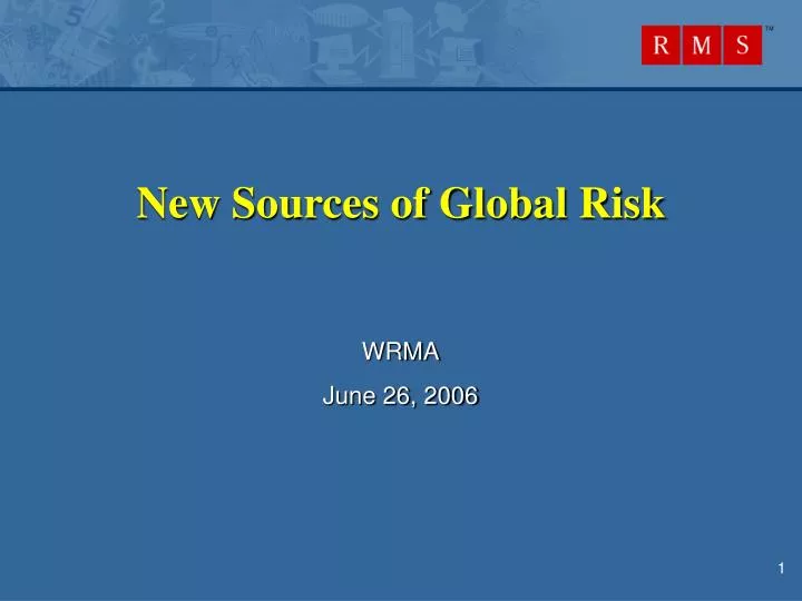 new sources of global risk
