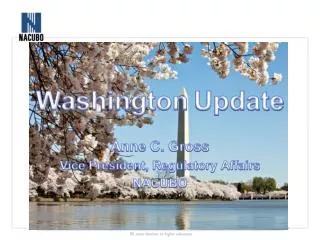 Washington Update