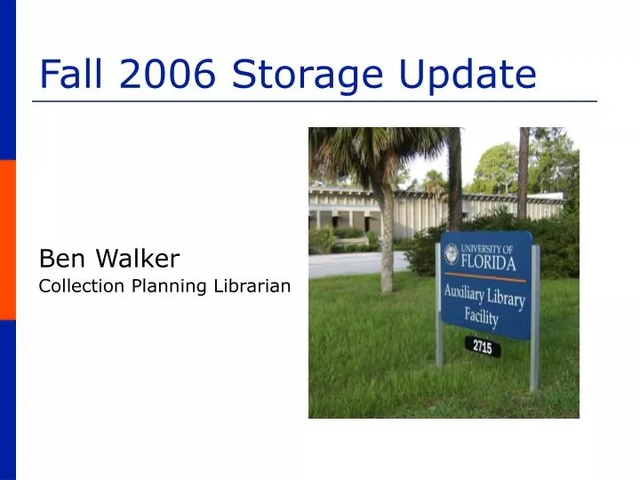 ben walker collection planning librarian