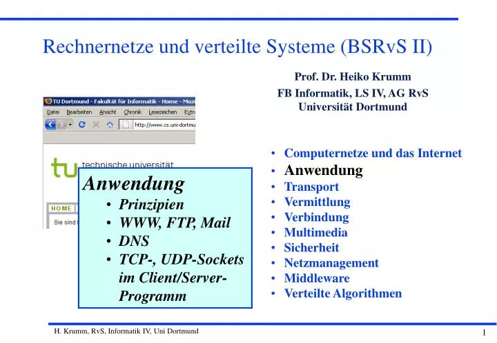 rechnernetze und verteilte systeme bsrvs ii
