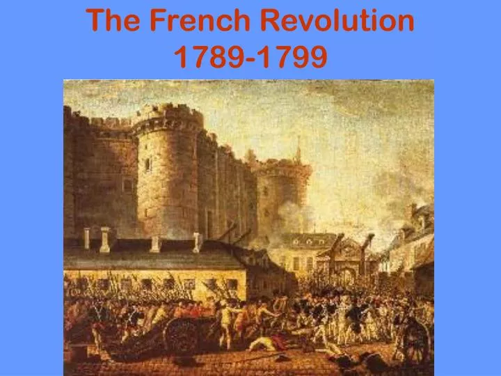 the french revolution 1789 1799