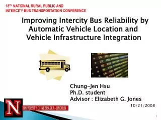 Improving Intercity Bus Reliability by Automatic Vehicle Location and