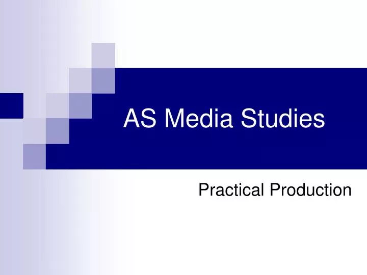 as media studies