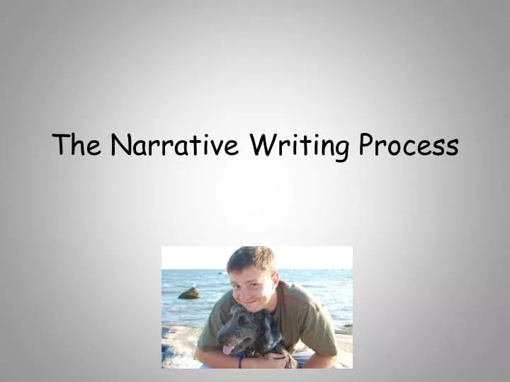 the narrative writing process
