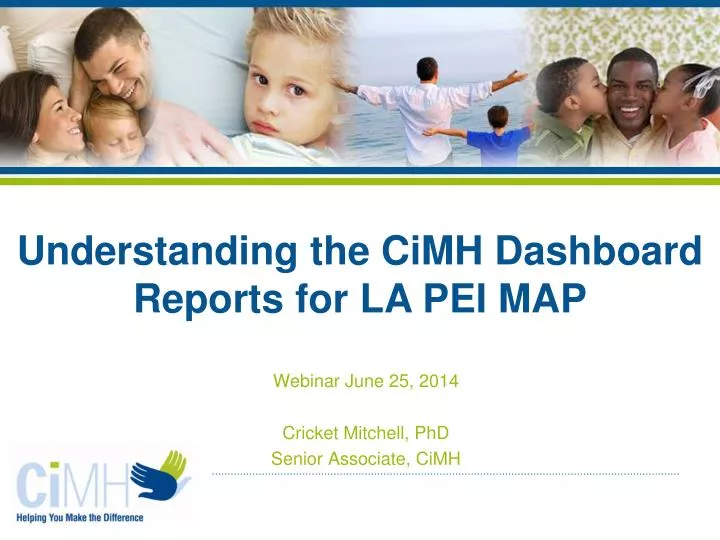 webinar june 25 2014 cricket mitchell phd senior associate cimh