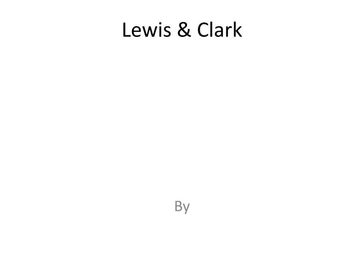 lewis clark