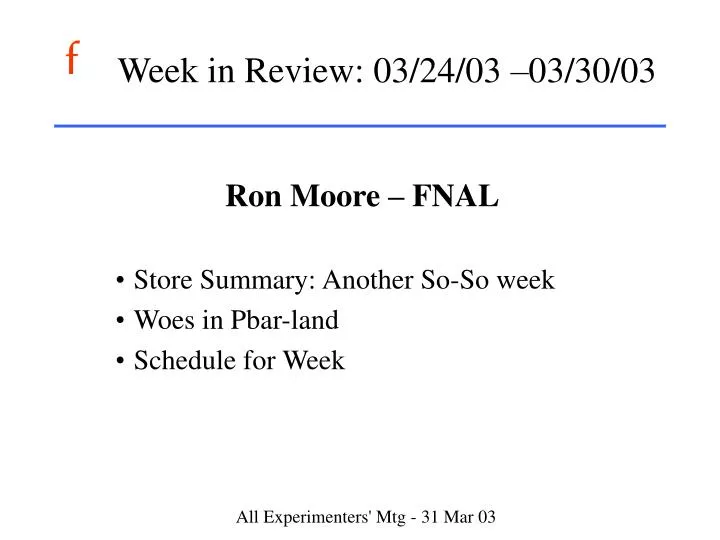 store summary another so so week woes in pbar land schedule for week