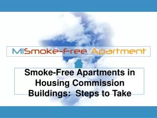 Smoke-Free Apartments in Housing Commission Buildings: Steps to Take