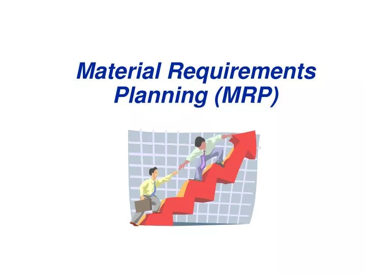 material requirements planning mrp